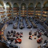 La Bibliothèque Nationale de France espère recueillir 7,7 millions d'euros pour "compléter ses collections et détenir le plus important gisement proustien au monde" (archives). KEYSTONE/AP/FRANCOIS MORI